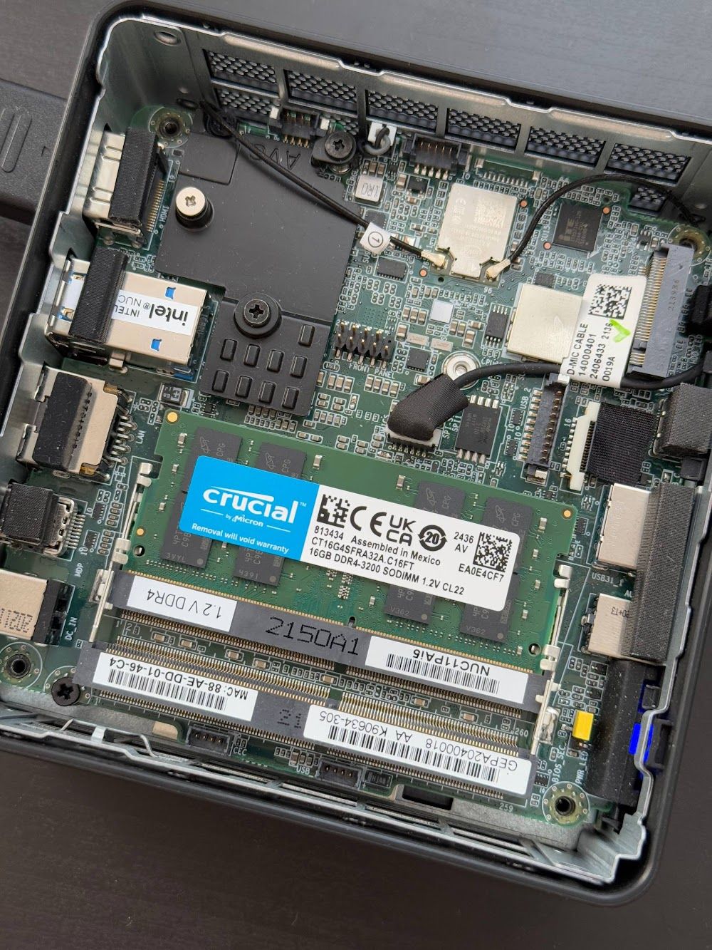 Оперативна памʼять Crucial DDR4 SODIMM 16GB 3200 MHz CL22