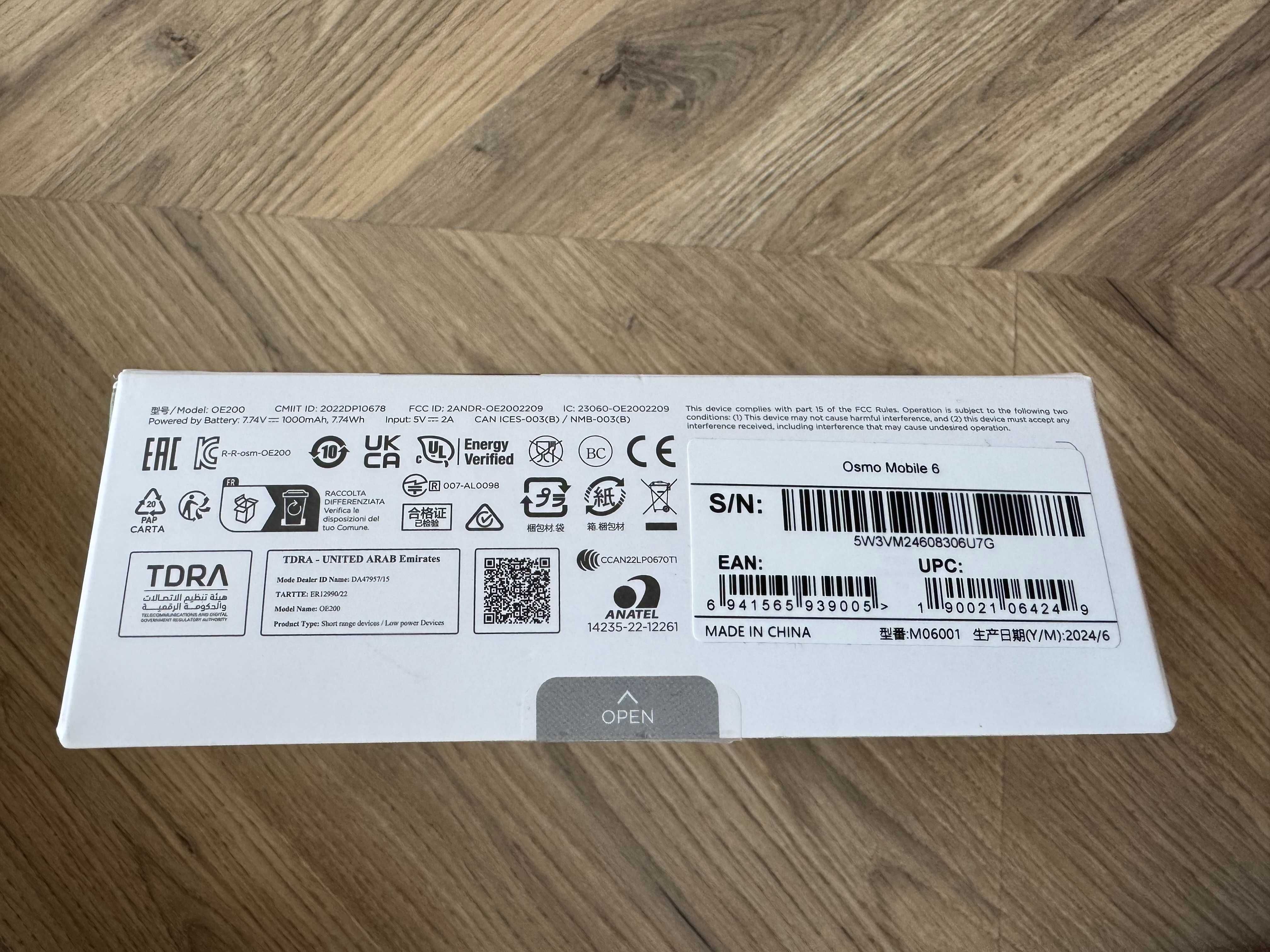 Gimbal DJI Osmo Mobile 6 – otworzony raz, gwarancja do 27 grudnia 2026