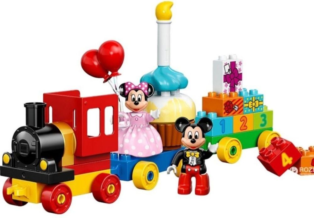 Конструктор LEGO® DUPLO® Disney 10597 День нарождення с Мікки и Мінні