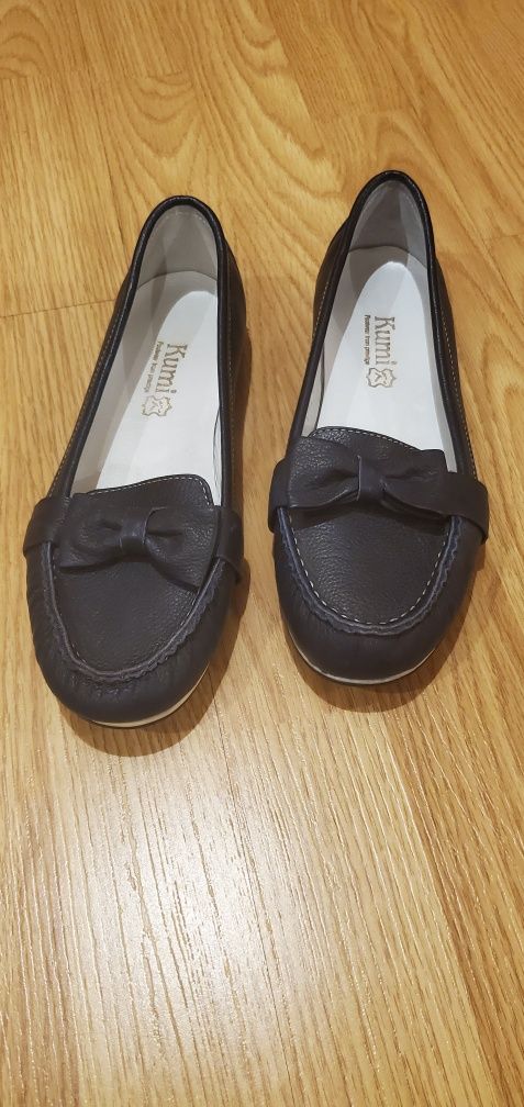 Продам мокасины кожанные