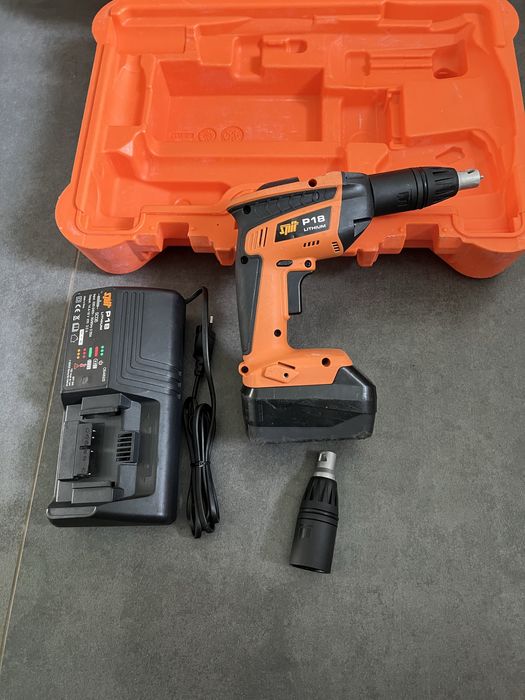 Акум.шуруповерт по гіпсокартону Spit P18