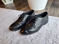 Buty komunijne, czarne, eleganckie, cool club r. 35