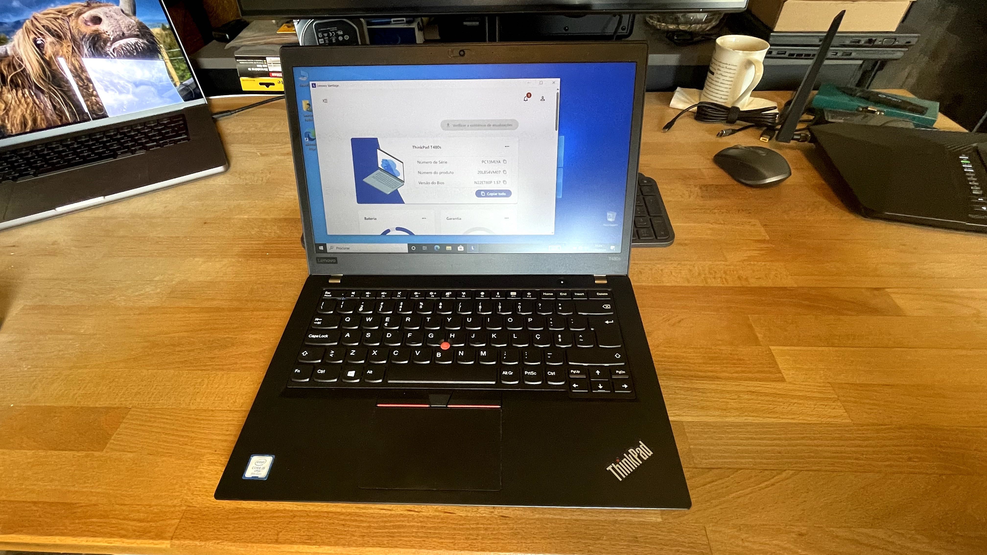 Lenovo ThinkPad T480s - 14" FHD i5 8350u 8ª GEN | RAM 8Gb | SSD 256Gb