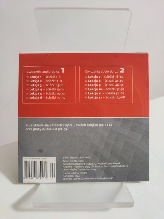 Kurs podstawowy Angielski dla seniorów część 3 płyta CD