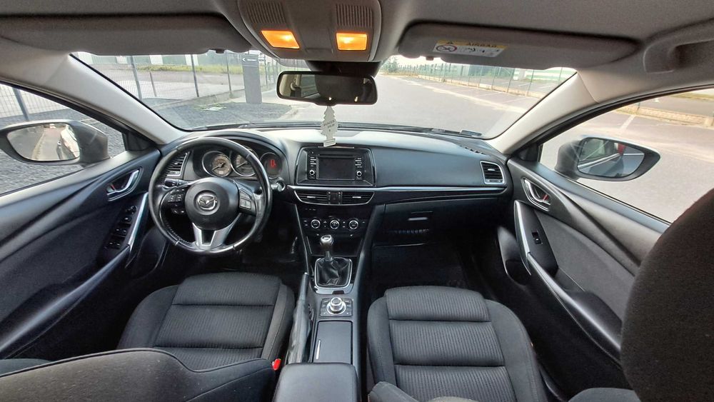 Mazda 6 2.2D Skyactive-D 150KM Kombi Grzane Fotele Hak Piękna Navi