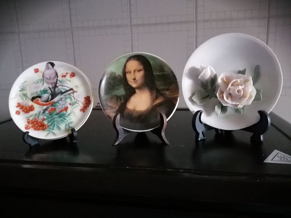 Pratos decorativos