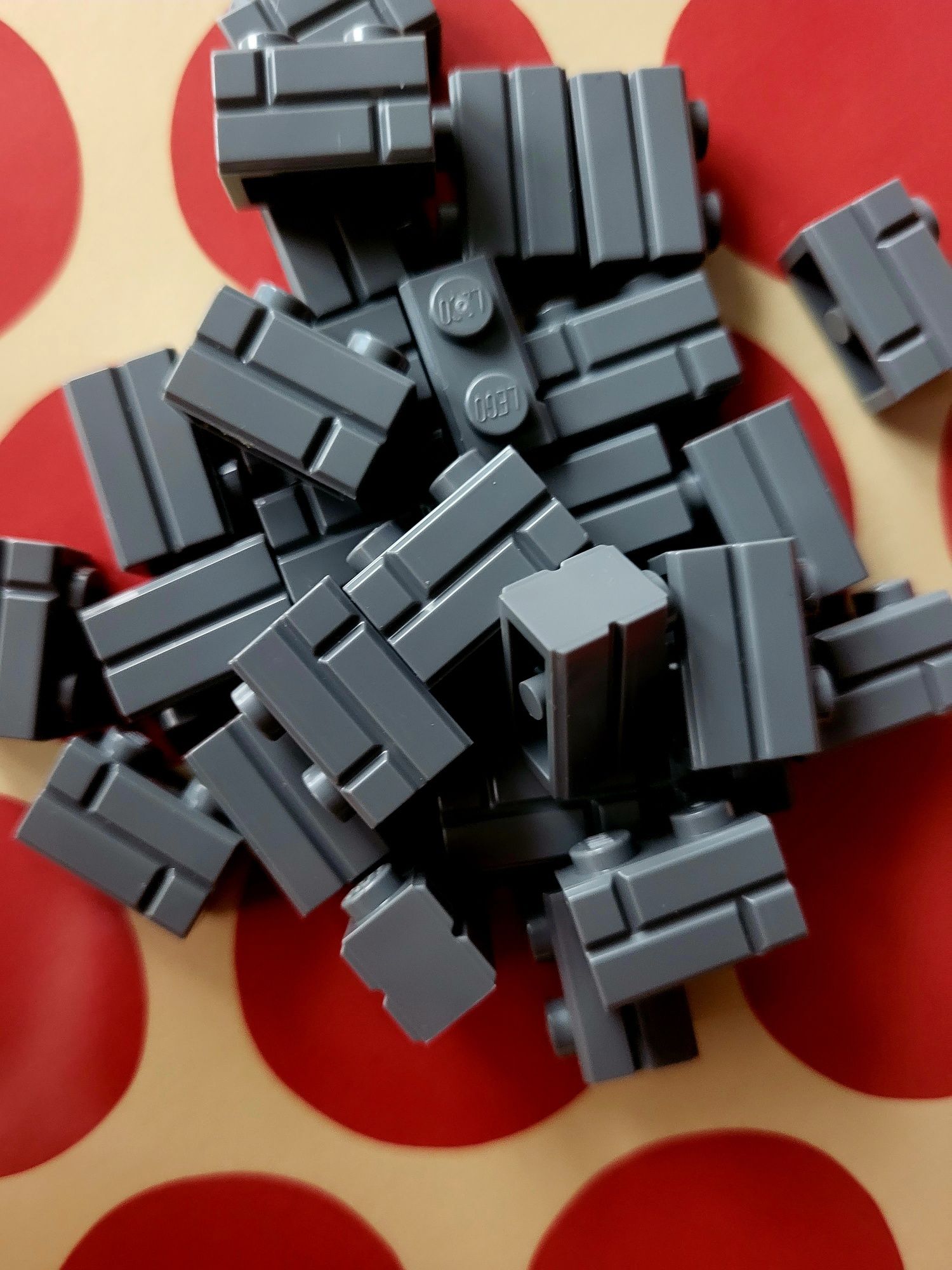 LEGO Cegiełki 100szt. Dark bluish gray (ciemno-szary)