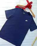 T-shirt Nike orginał koszulka  M/L  logo granat bawełna