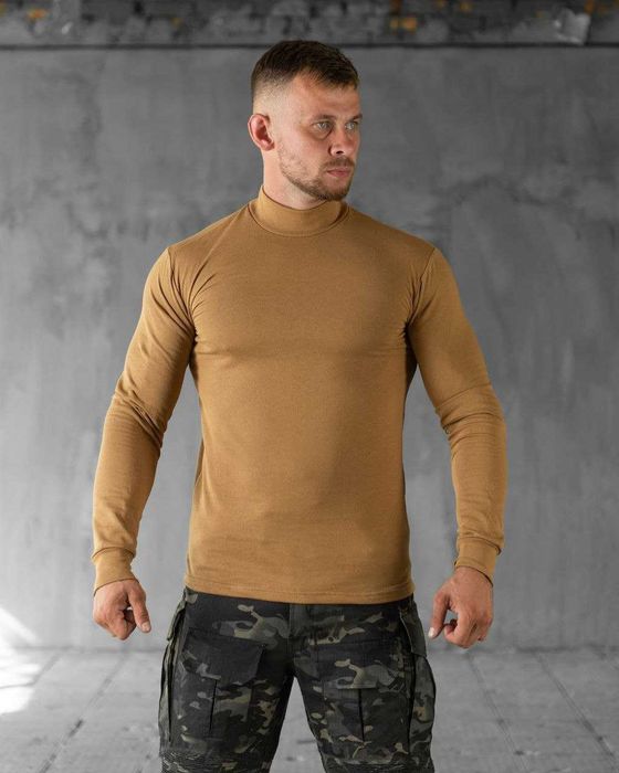 Зимовий військовий Гольф з утепленням армійський гольф койот на байці