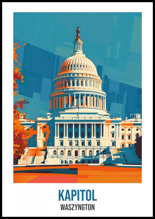 Plakat 70x100cm Kapitol