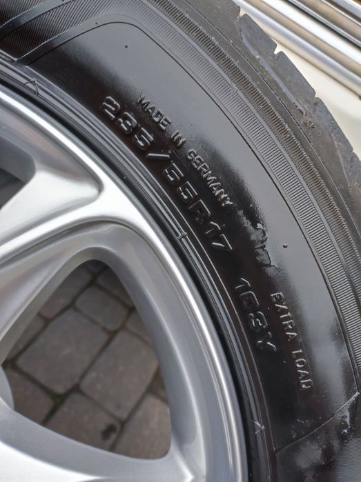 AluFelgi 17 z oponami  5x112 ET35 235/55/17 W221
