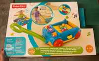 Carro divertido de arrasto - fisher price (caixa original)