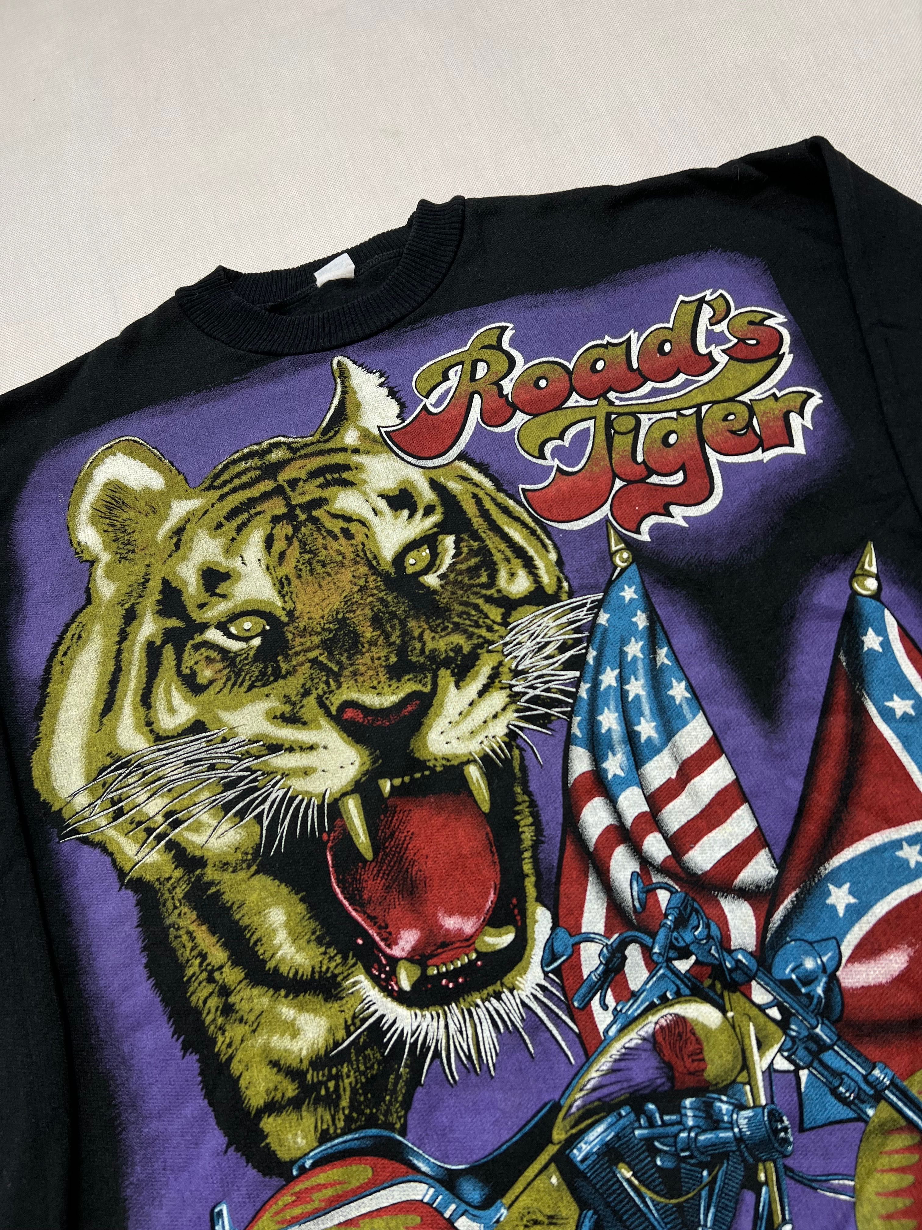 Bluza Road’s Tiger USA Vintage 90’s full print