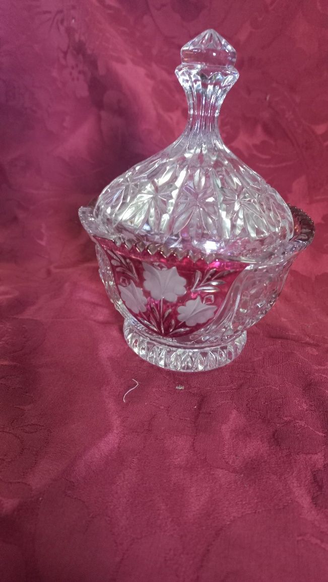 3 peças em cristal impecável