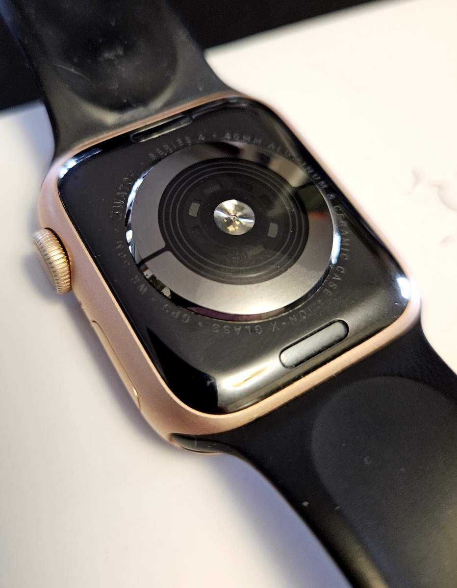 Apple iWatch seria 4 40mm GPS GOLD PINK + gratisy stan BDB !!!