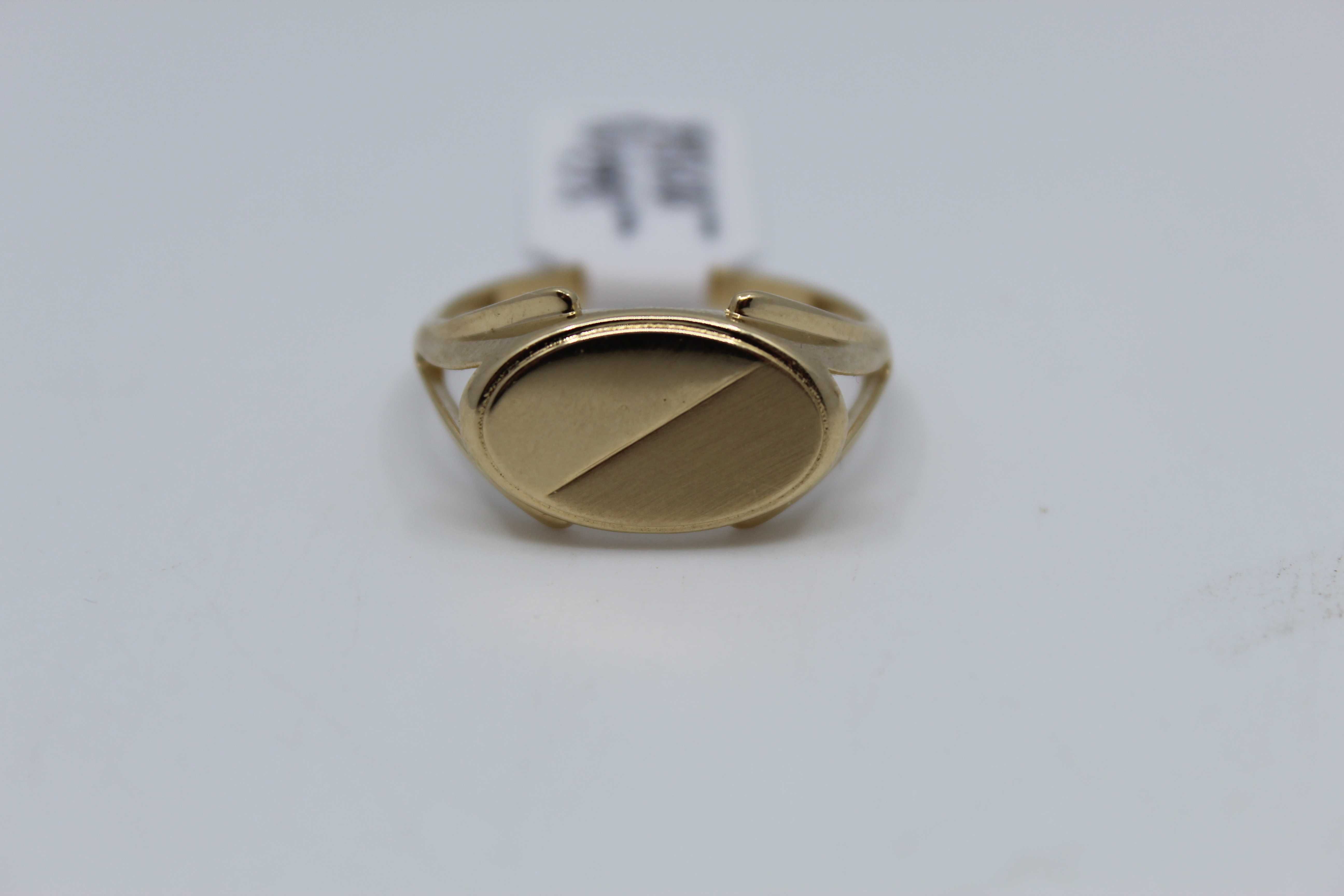 Złoto/Złoty sygnet męski 585 14K 3,62 gram Nowy Klasyk