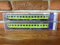 Zestaw 2 wagonów flixtrain firmy ROCO HO
