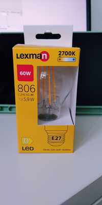 Żarówka LED E27 5,9 W 806 lm Ciepła biel Lexman