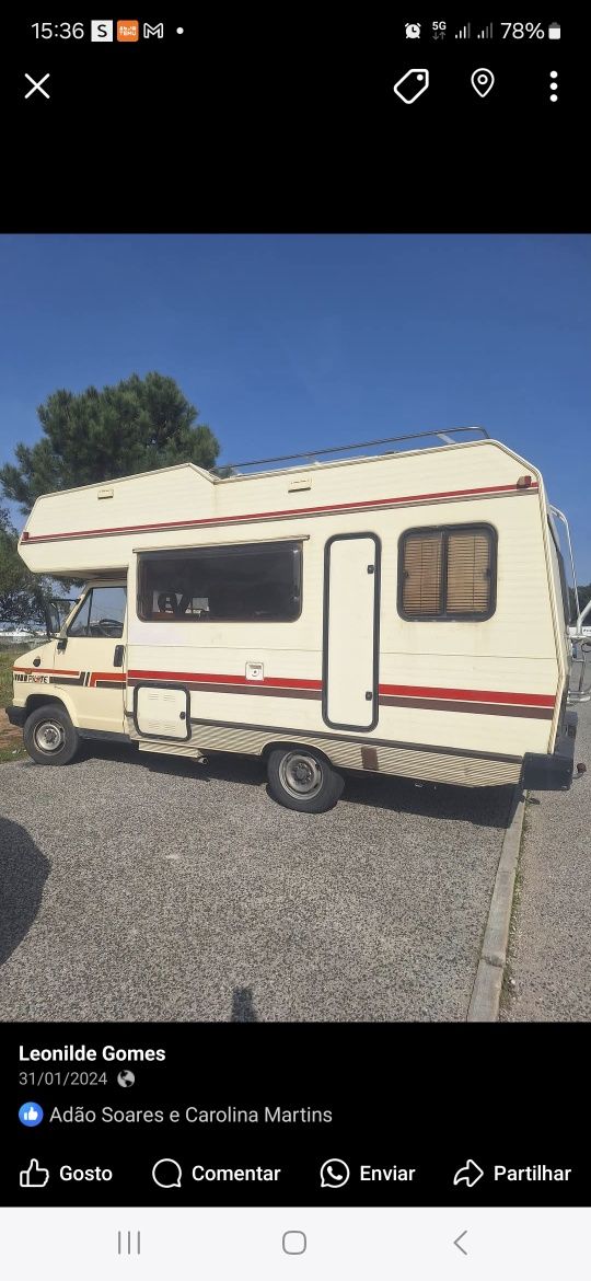 Vendo Autocaravana  estimada