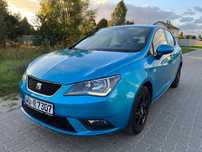 Seat Ibiza 1.2 TSI BMT na pasku JAK NOWY Navi Klimatronik Alu Parki Hak serwis DE