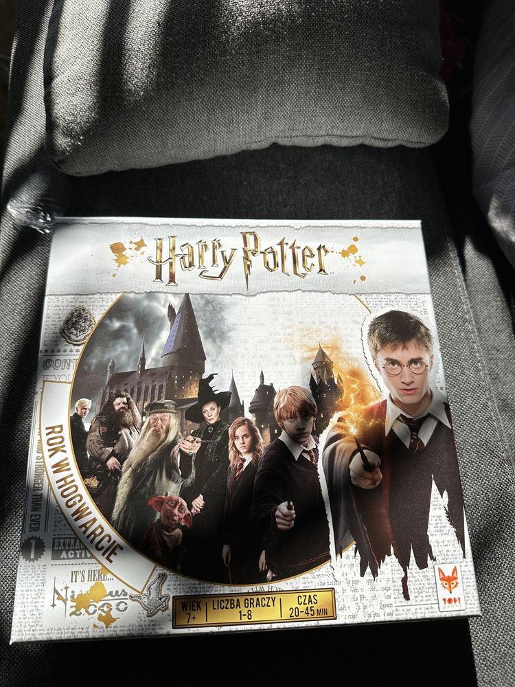 Harry Potter rok w Hogwarcie gra planszowa