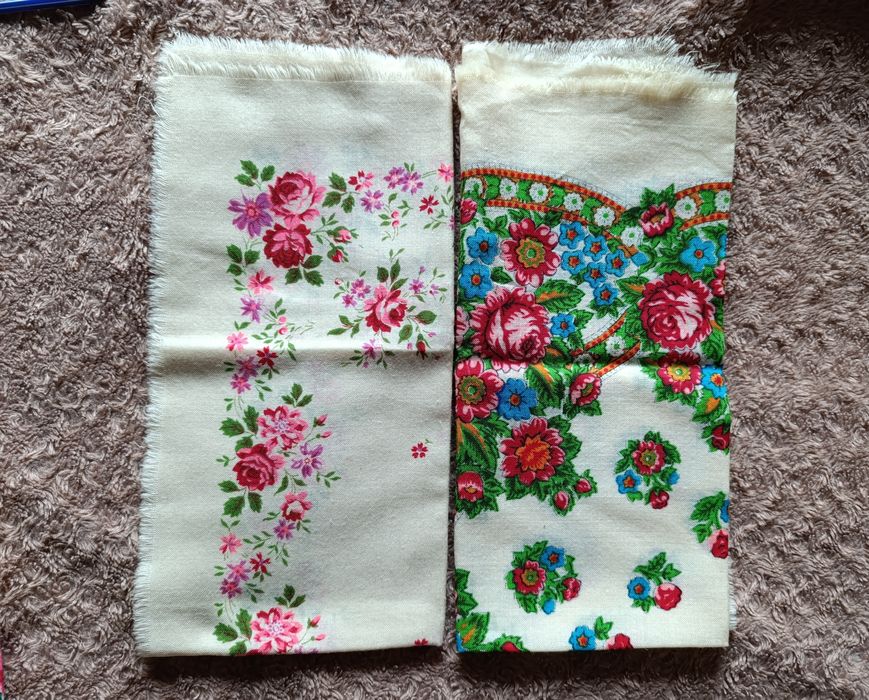 Хустки вовняні різних розмірів вживані