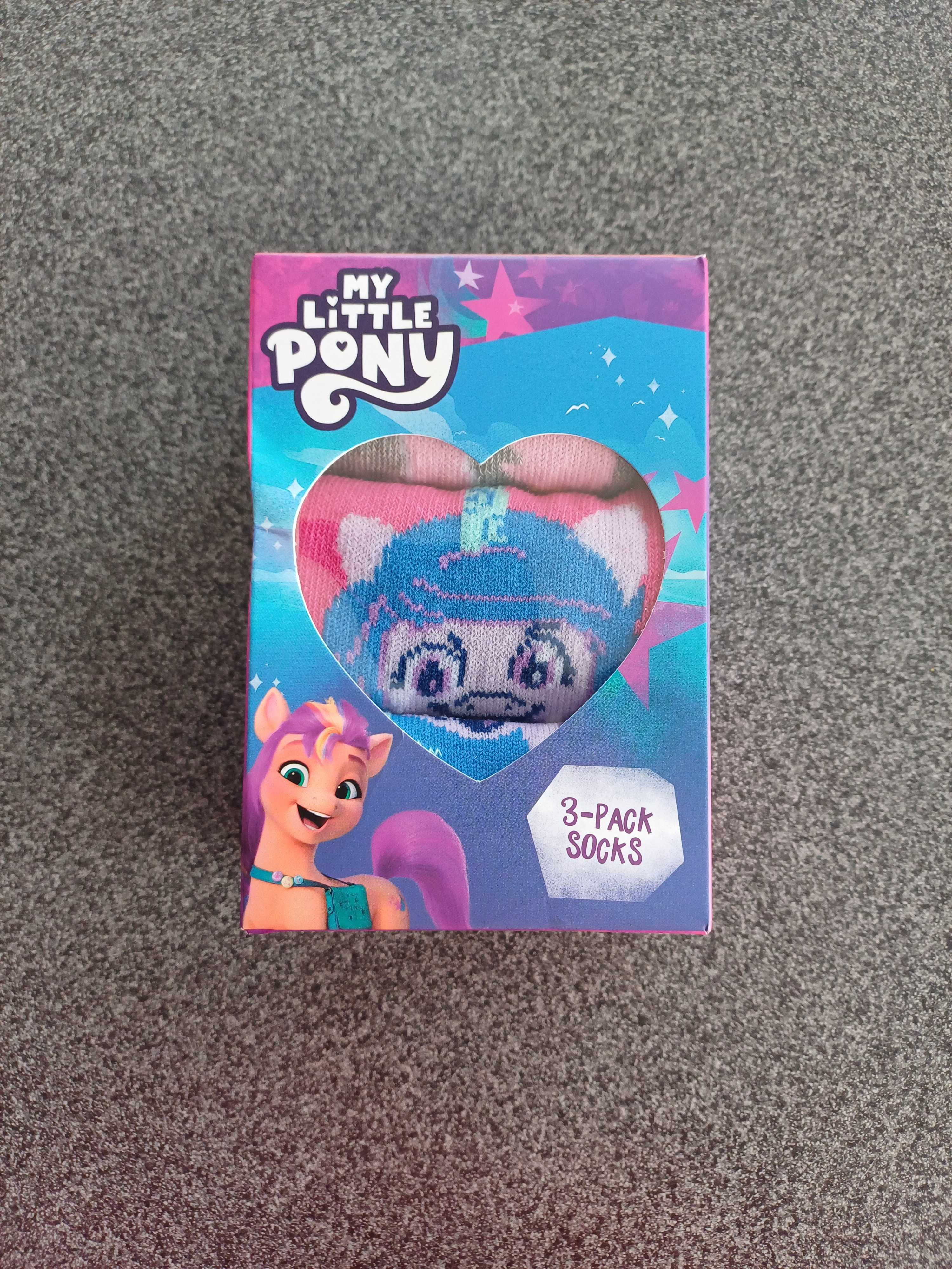 Skarpety dziewczęce My Little Pony 3 pary r. 23-26