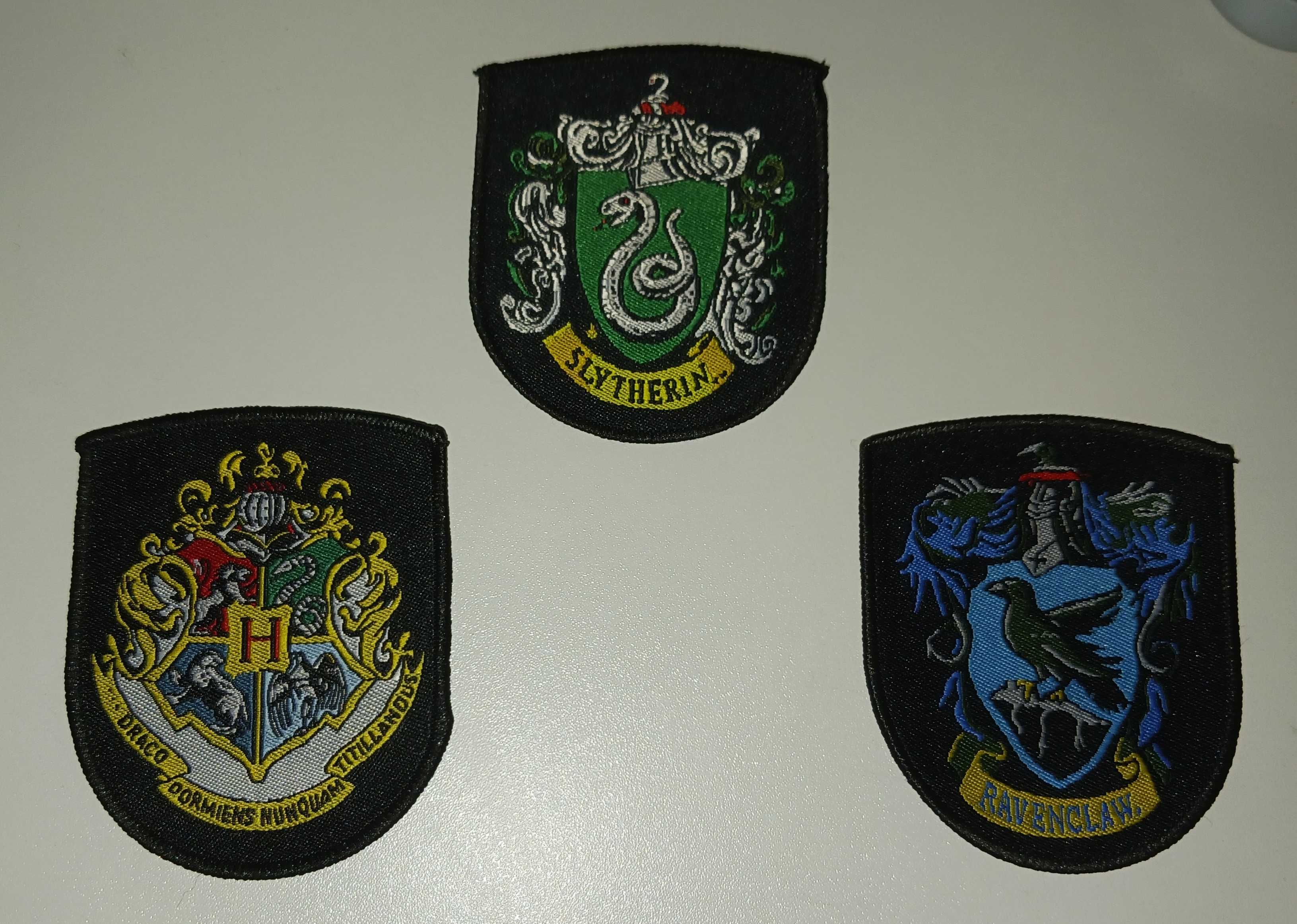 Pack - 3 emblemas Harry Potter