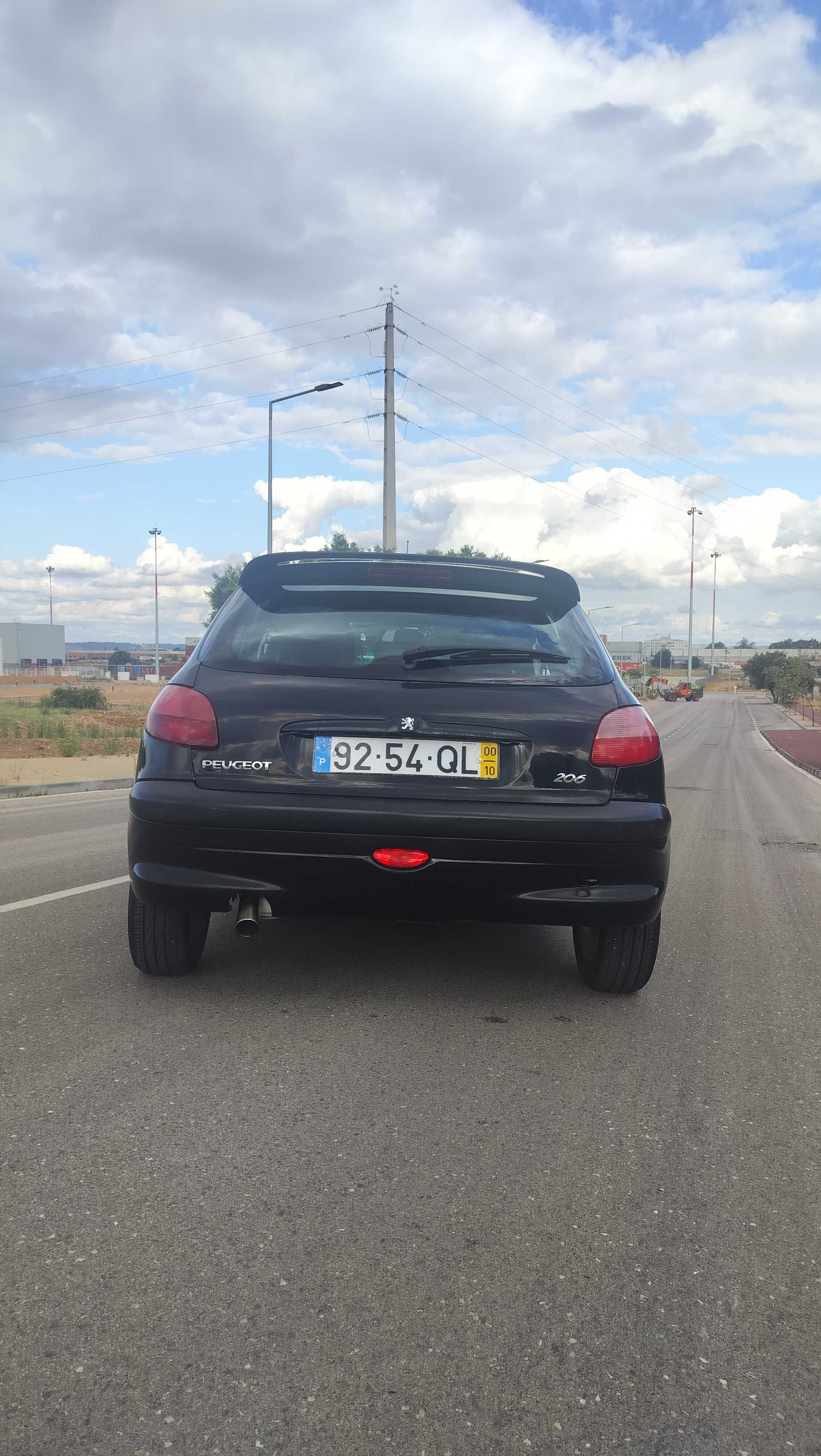 Peugeot 206 Preto