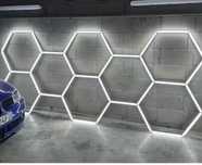 Luz hexagonal LED