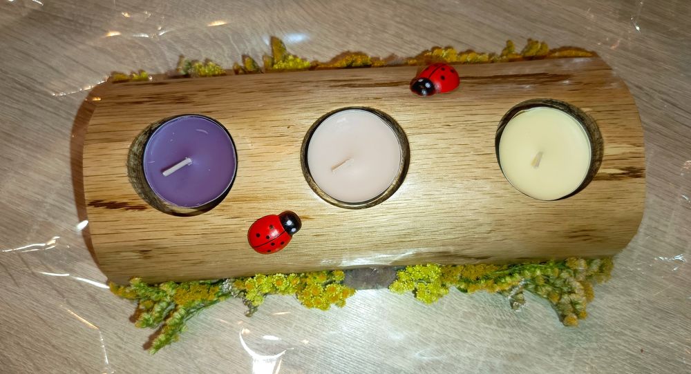 Świecznik handmade