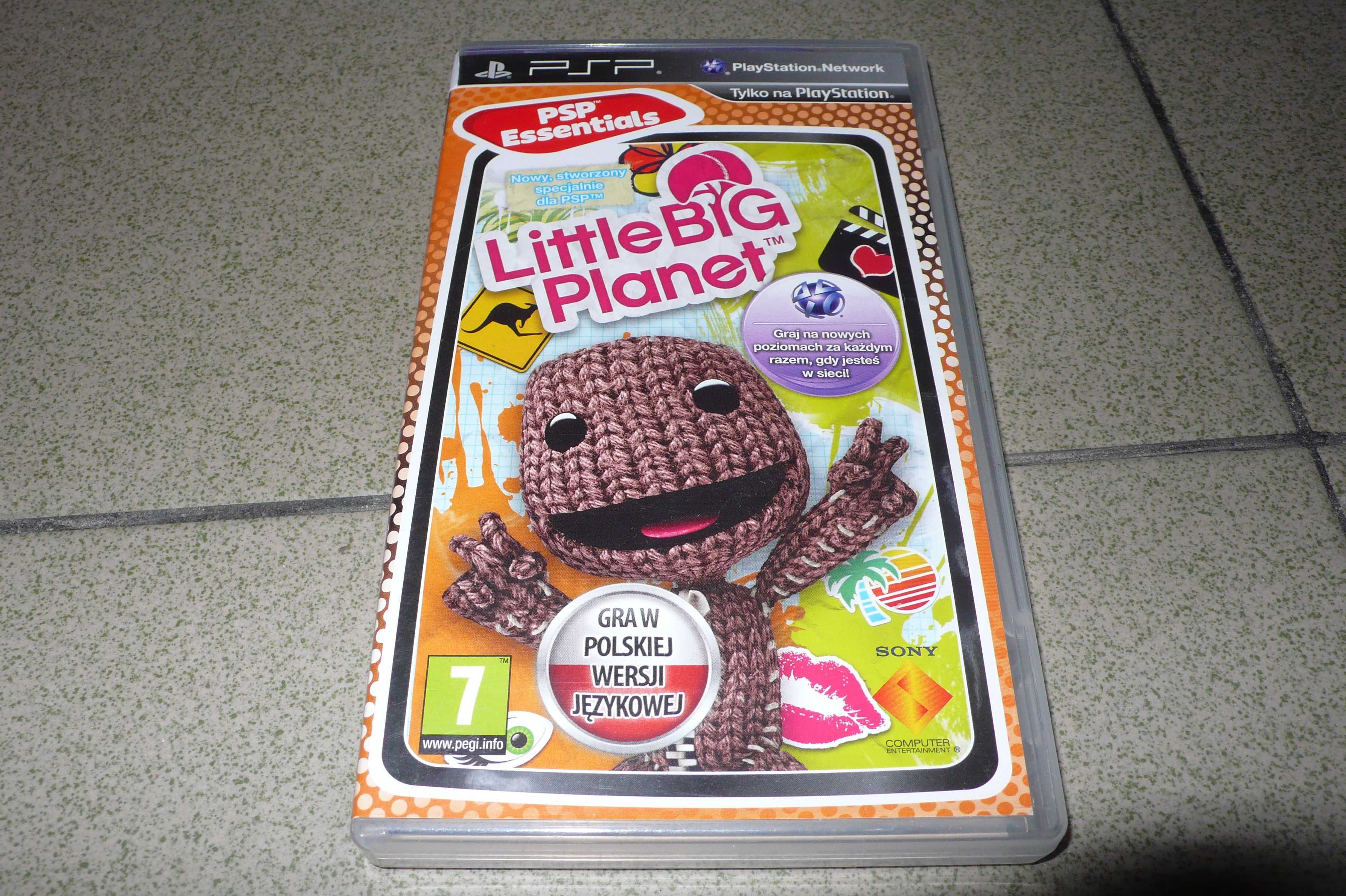 LittleBigPlanet PL na PSP polska wersja