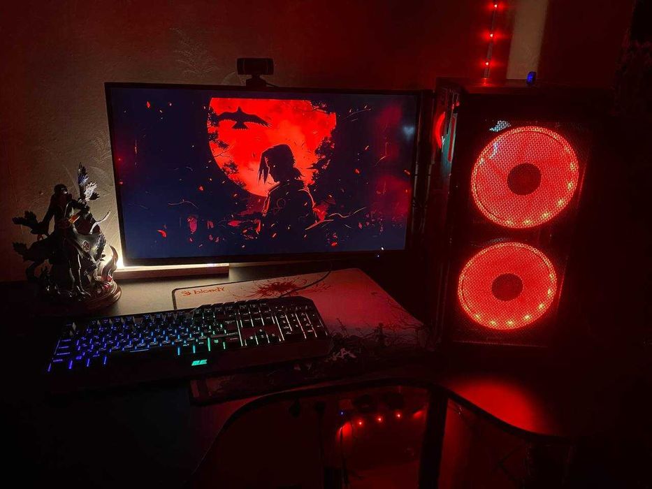 Ігровий ПК QUBE i5 10400F RX 6600 + Монітор MSI Optix MAG273 27"