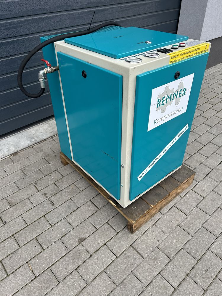 Kompresor śrubowy  RENNER 5.5 KW 650 L/MIN 10 BAR ATLAS COPCO KAESER