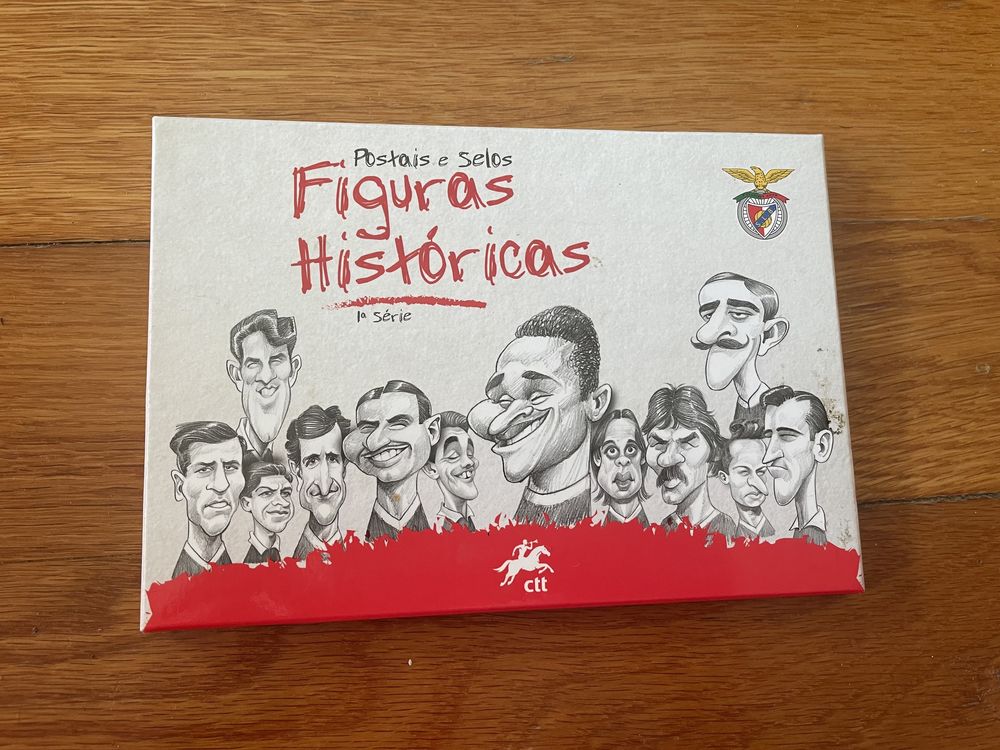 Postais Figuras históricas do Benfica