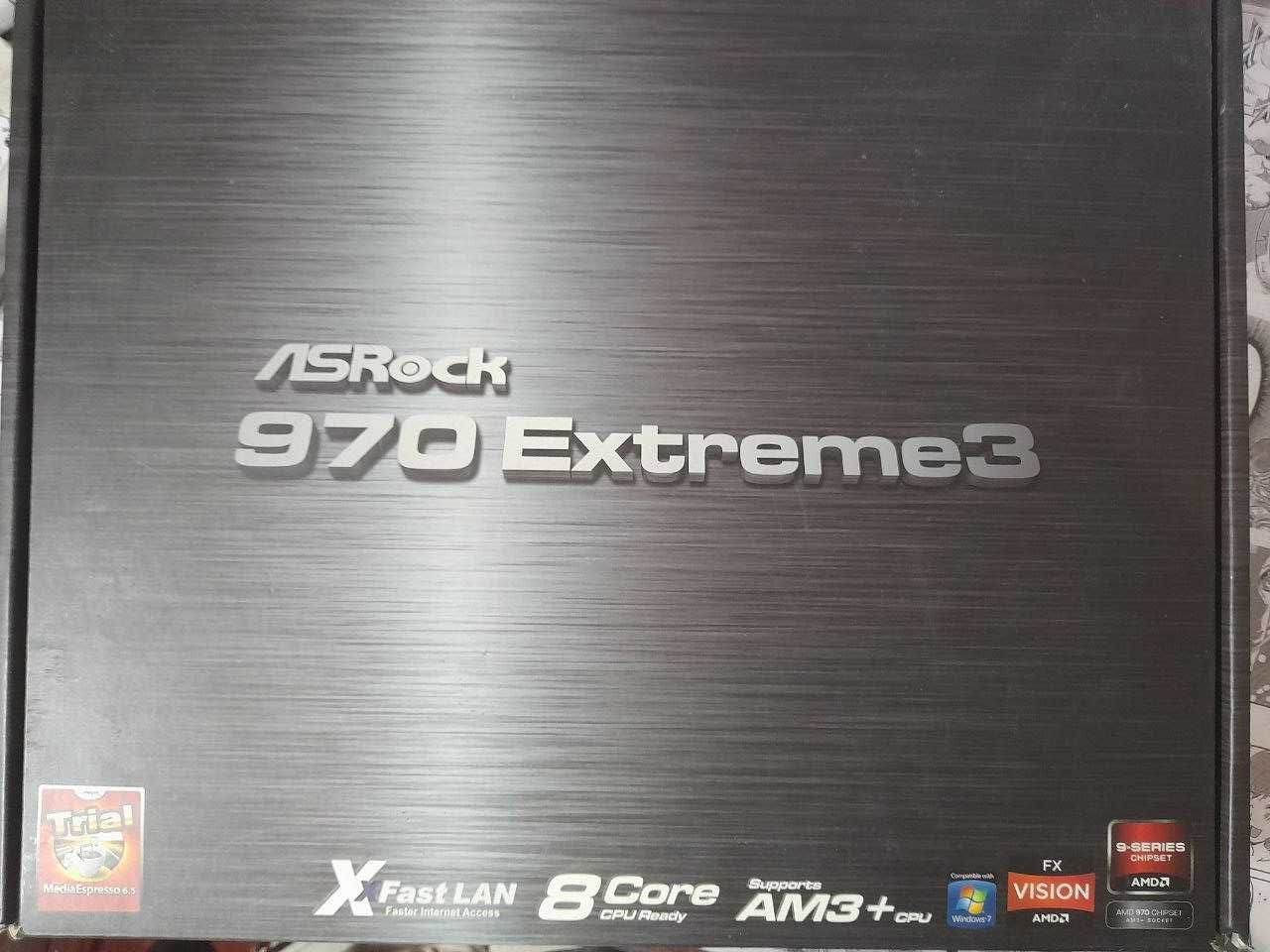 Комплект amd fx-8300 + 16GB DDR3 1600MHz + ASRock 970 Extreme3 AM3+