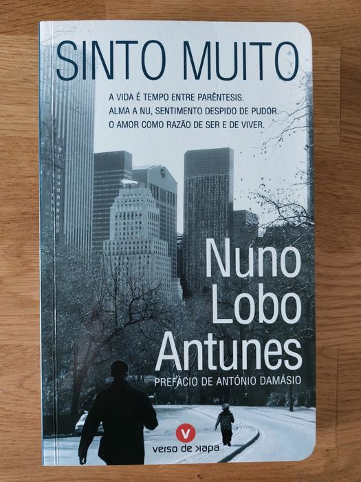 Livro Sinto Muito de Nuno Lobo Antunes
