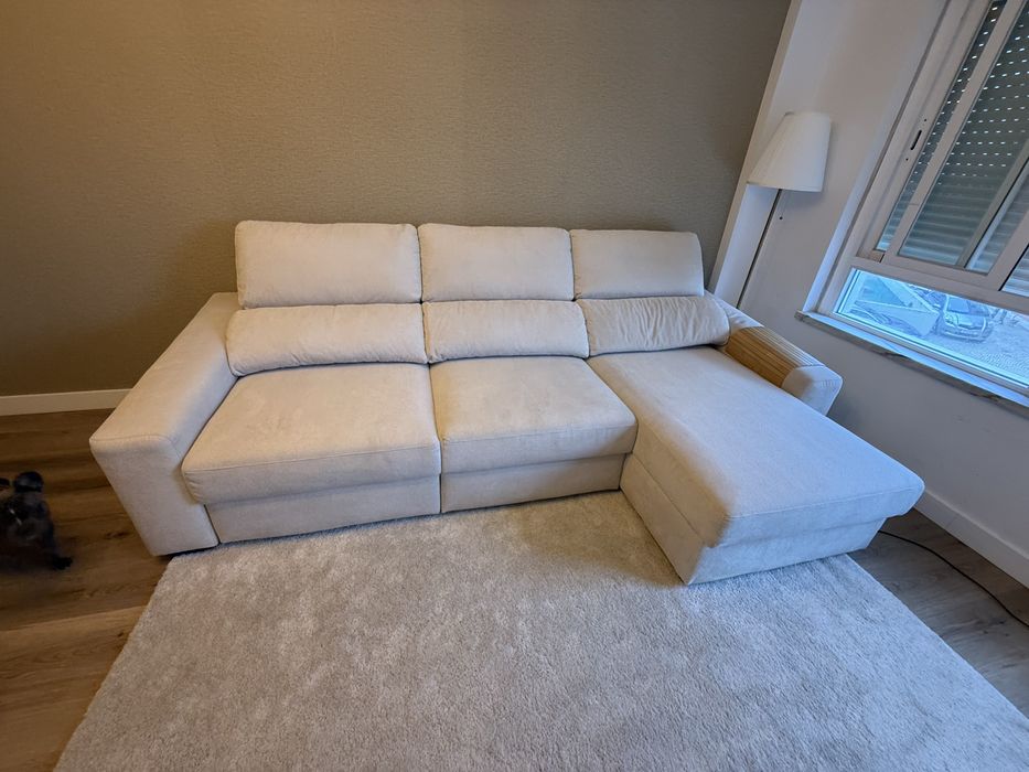 Sofa Keen Chaise Long Gato Preto