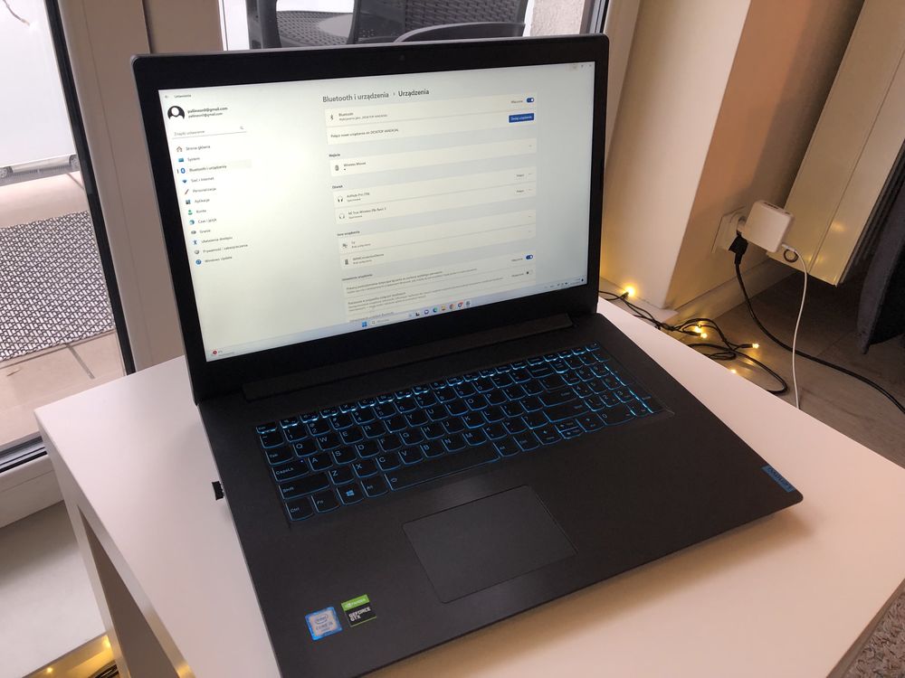 LENOVO L340 17,3 cali i5 GAMING 512ssd GTX1650 16GB RAM