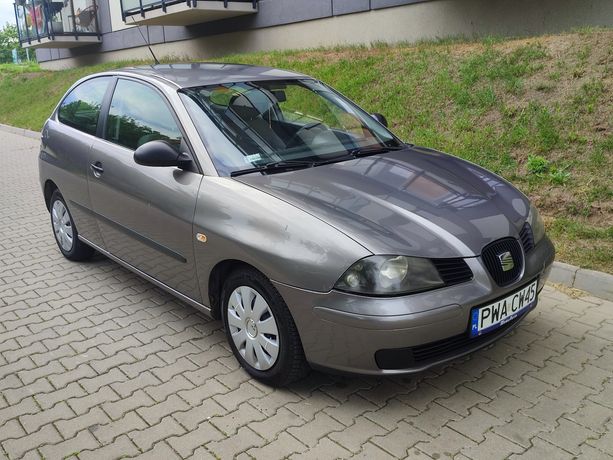 Seat Ibiza 2005r przeb 141tys wspomaganie elektryka klima długie oplat