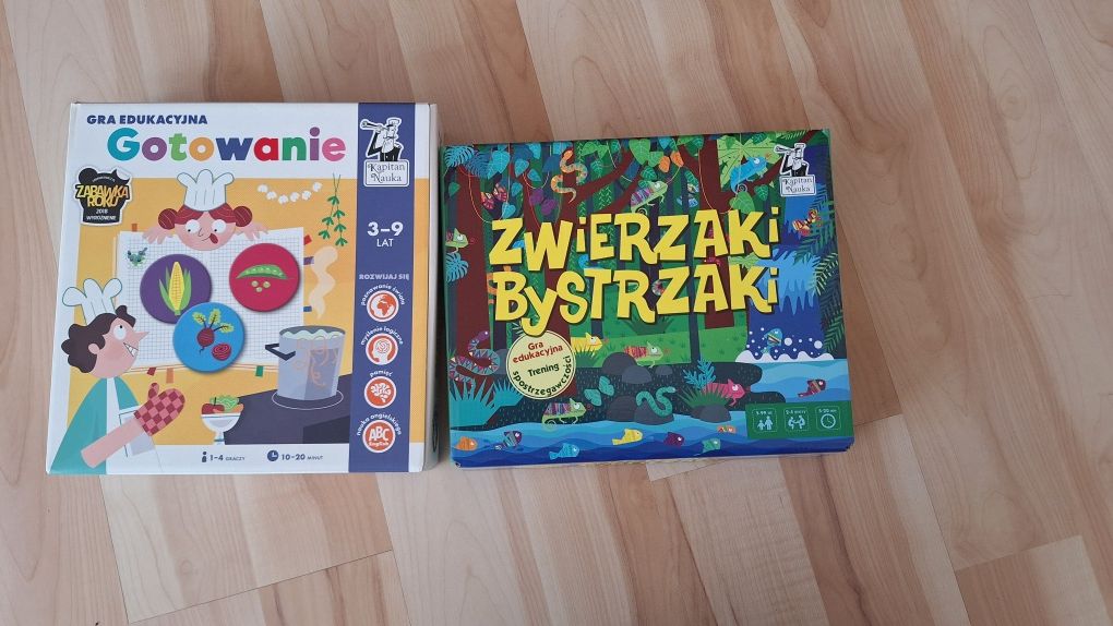 Kapitan Nauka.Gotowanie/ Zwierzaki Bystrzaki