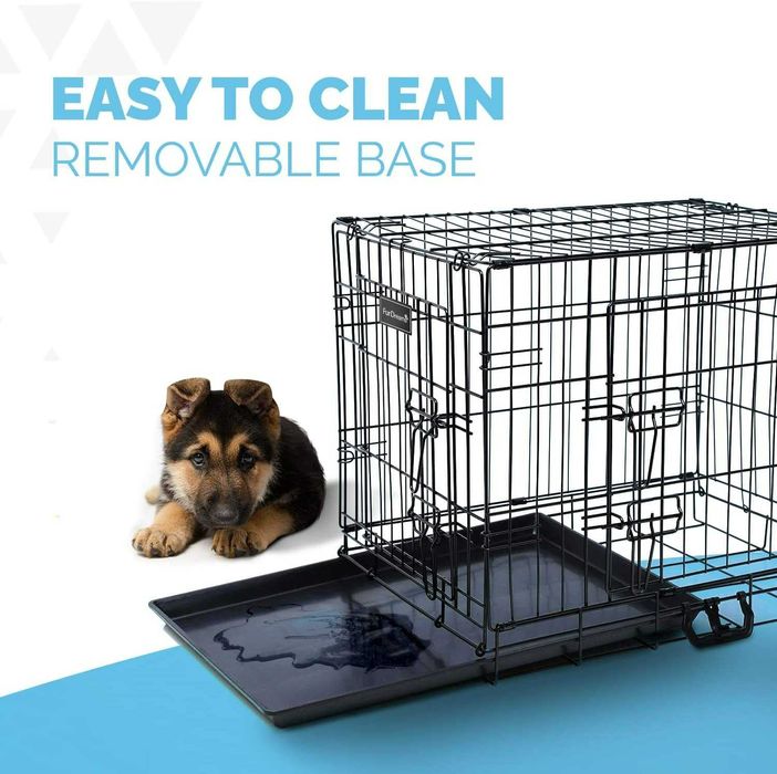 Novo! Dog Crate Jaula Transportadora Metálica XS S M L XL XXL