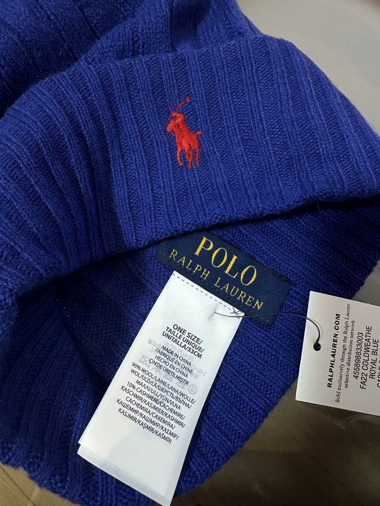 Polo Ralph Lauren czapka wełna Nowa