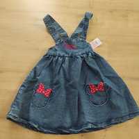Nowa spódnica dla dziewczynki Minnie Mouse r.122