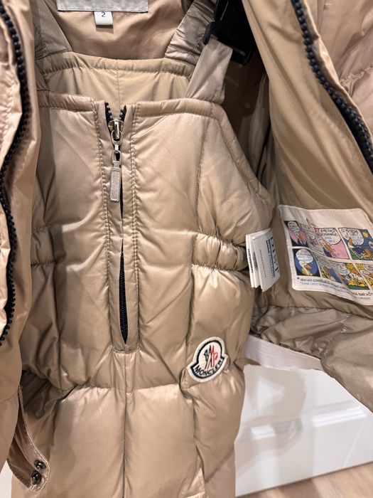 Комбінезон комбез Moncler куртка зимова тепла 2 роки