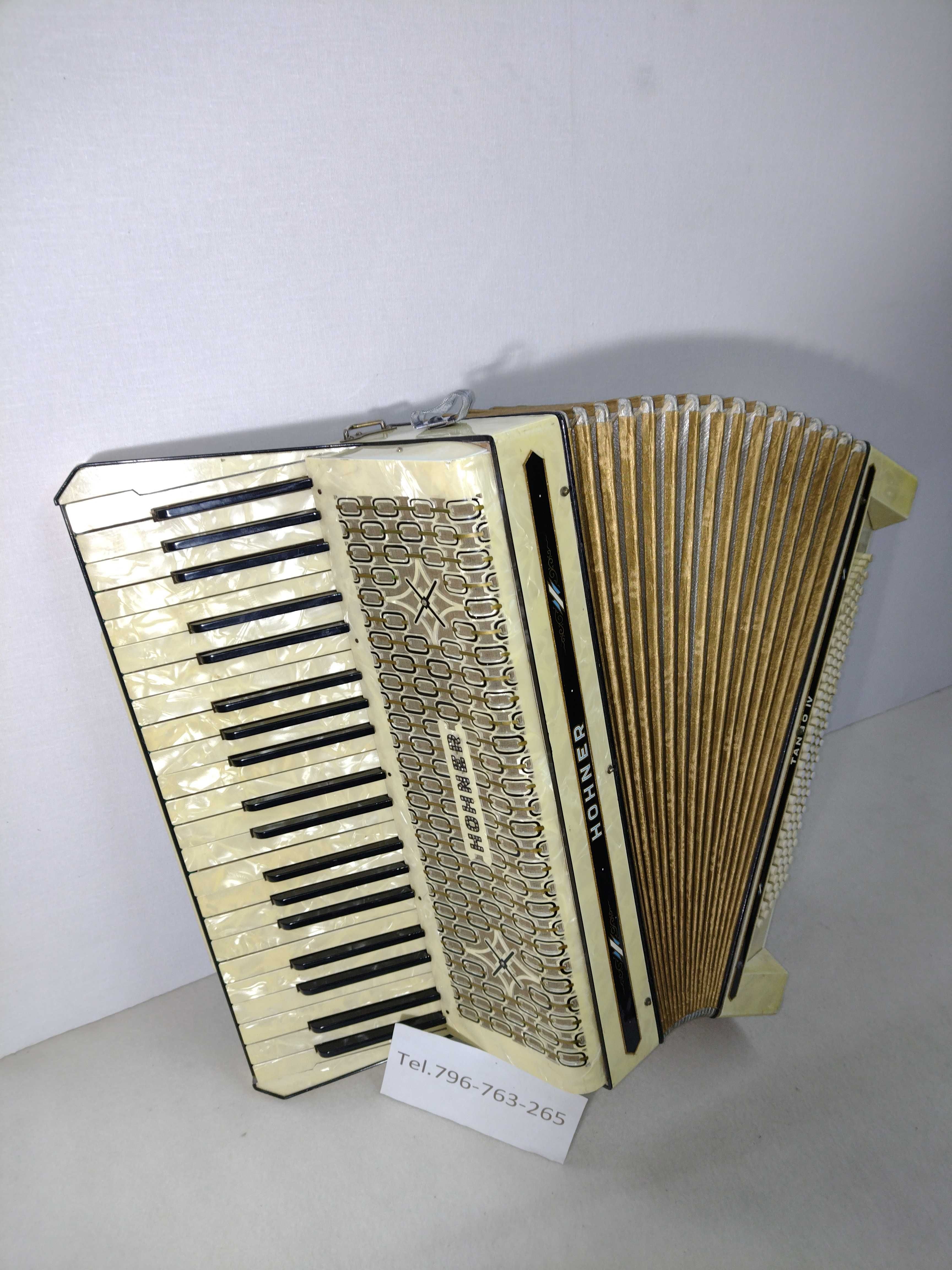 Akordeon Hohner Tango IV ,120 bas-4 ch.(,MUSETTE) stan BDB zamiana !!!