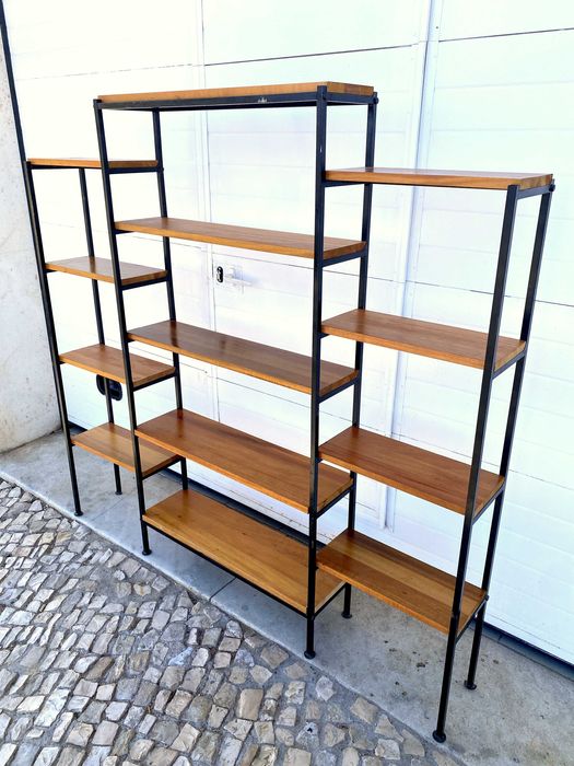 Estante tripla olaio vintage 166,5comp x 23prof x 160al