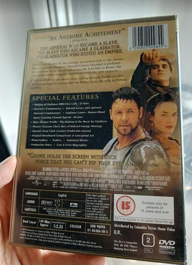 Film "Gladiator" 2CD DVD