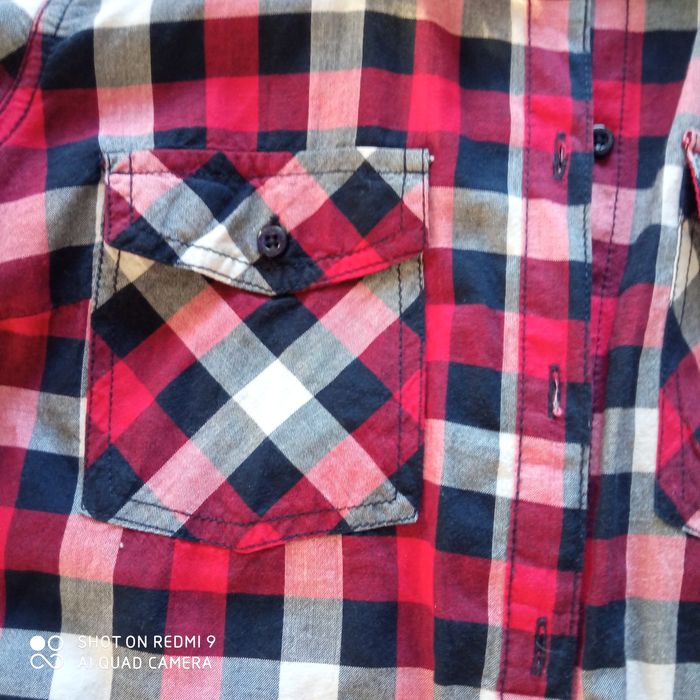 Koszula w kratę damska Cropp, rozmiar XS