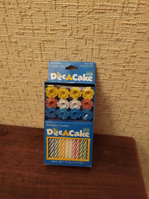 Набор свечей для торта